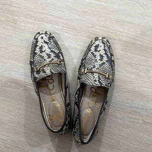 Sam Edelman snake loafers